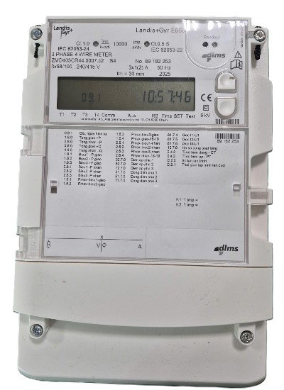 Công tơ điện tử 3 pha, 4 dây, nhiều biểu giá, CCX 0.5s